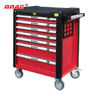243pcs Mobile Tool Cabinet 7 Drawers 69kg Chest Workbench